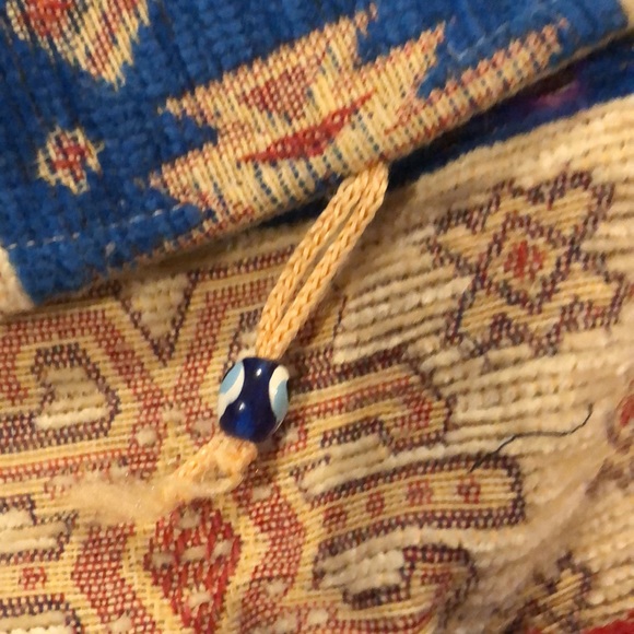 Turkis Tapestry Mini Backpack - Picture 2 of 5